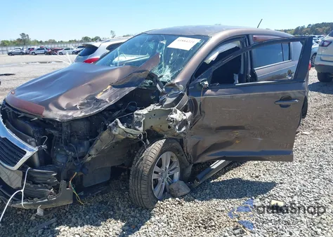 2011 Kia Sportage Lx z USA, uszkodzony, nr VIN KNDPB3A21B7070496